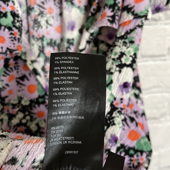 Anthropologie Floral Top - Picture 6 of 8